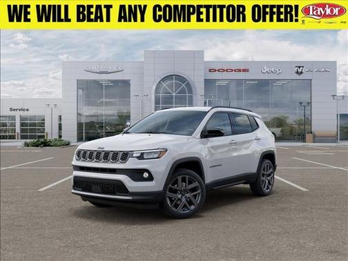 Bright White Clearcoat 2026 Jeep Compass Latitude