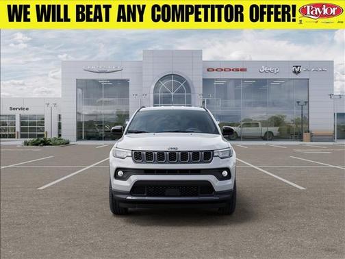 Bright White Clearcoat 2026 Jeep Compass Latitude