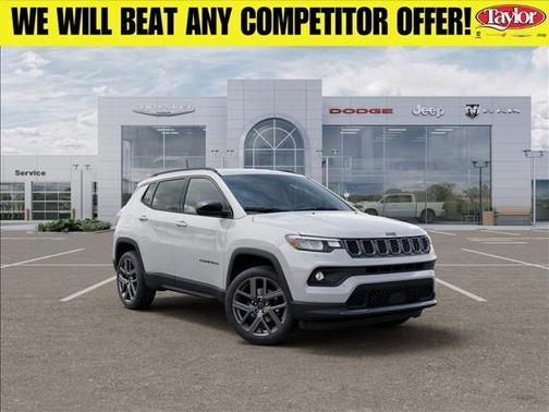Bright White Clearcoat 2026 Jeep Compass Latitude