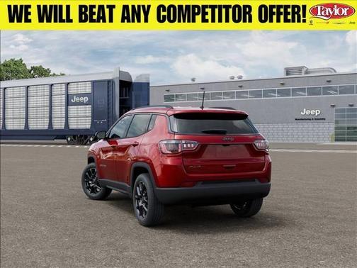 Red 2026 Jeep Compass Latitude