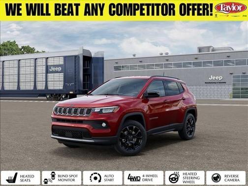 Red 2026 Jeep Compass Latitude