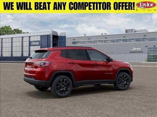 Red 2026 Jeep Compass Latitude