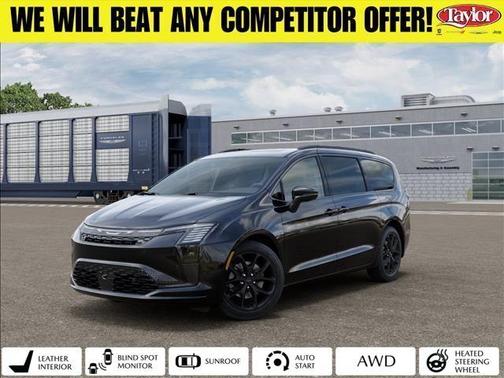 Black 2027 Chrysler Pacifica LIMITED