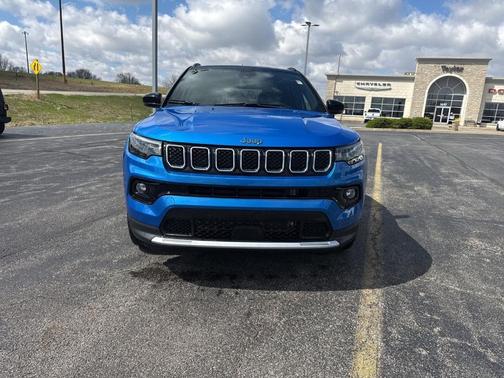 Hydro Blue Pearlcoat 2024 Jeep Compass Limited