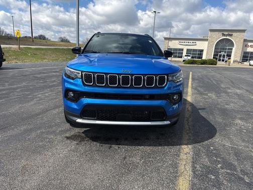 Hydro Blue Pearlcoat 2024 Jeep Compass Limited