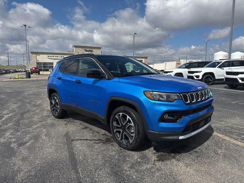 Hydro Blue Pearlcoat 2024 Jeep Compass Limited