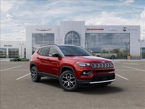 Red 2026 Jeep Compass Limited