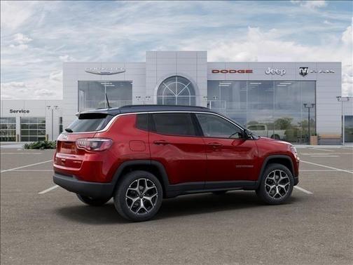 Red 2026 Jeep Compass Limited