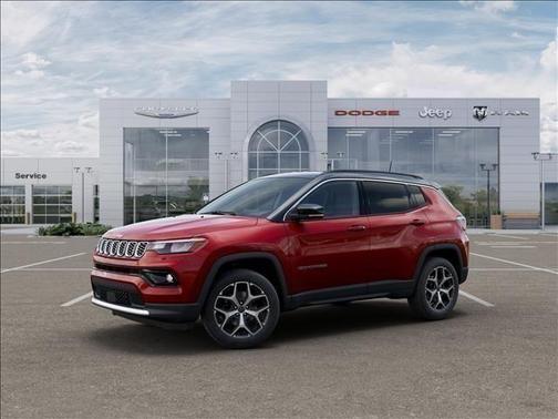 Red 2026 Jeep Compass Limited