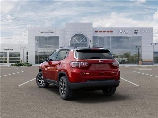 Red 2026 Jeep Compass Limited