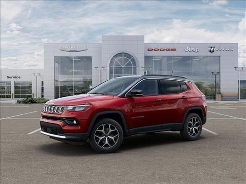 Red 2026 Jeep Compass Limited