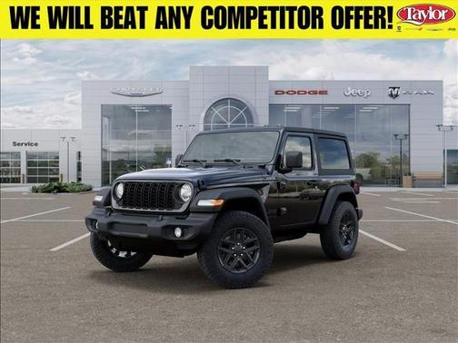 Black Clearcoat 2026 Jeep Wrangler Sport