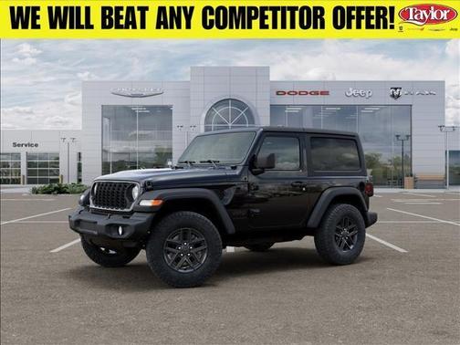 Black Clearcoat 2026 Jeep Wrangler Sport