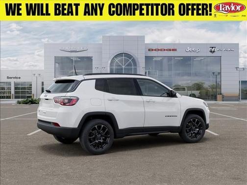 Bright White Clearcoat 2026 Jeep Compass Latitude