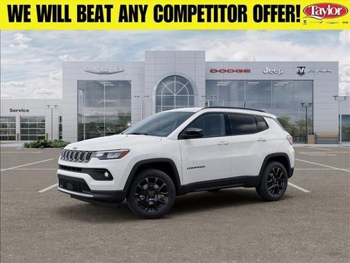 Bright White Clearcoat 2026 Jeep Compass Latitude