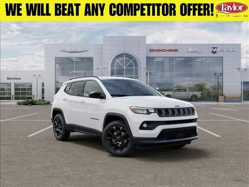 Bright White Clearcoat 2026 Jeep Compass Latitude