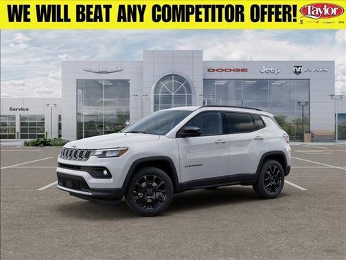 Bright White Clearcoat 2026 Jeep Compass Latitude