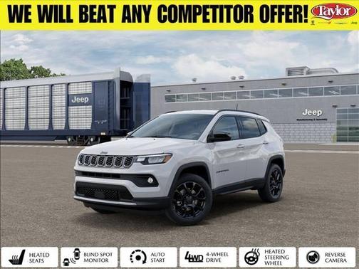 White 2026 Jeep Compass Latitude