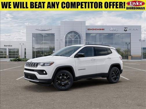 Bright White Clearcoat 2026 Jeep Compass Latitude