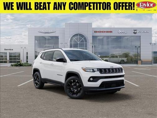 Bright White Clearcoat 2026 Jeep Compass Latitude
