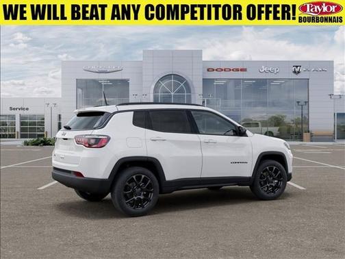 Bright White Clearcoat 2026 Jeep Compass Latitude