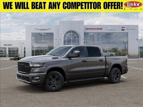 Granite Crystal Clearcoat Metallic 2026 RAM 1500 Big Horn/Lone Star