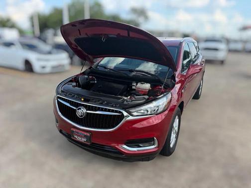 Red 2018 Buick Enclave Essence