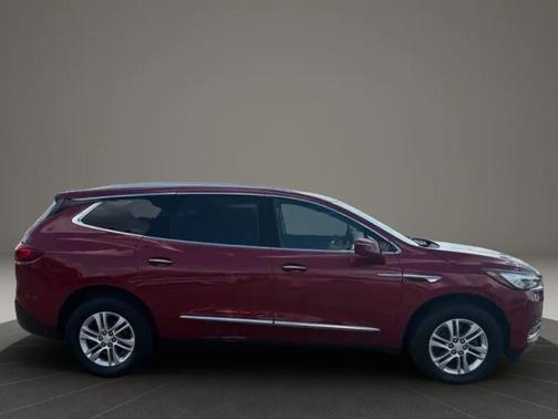 Red 2018 Buick Enclave Essence