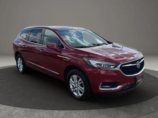 Red 2018 Buick Enclave Essence