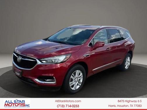 Red 2018 Buick Enclave Essence