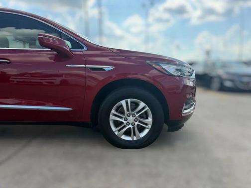 Red 2018 Buick Enclave Essence