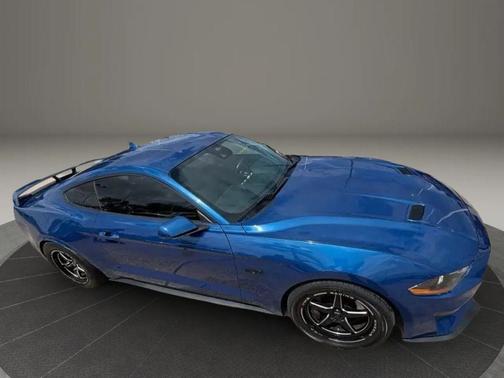 Atlas Blue Metallic 2022 Ford Mustang GT Premium