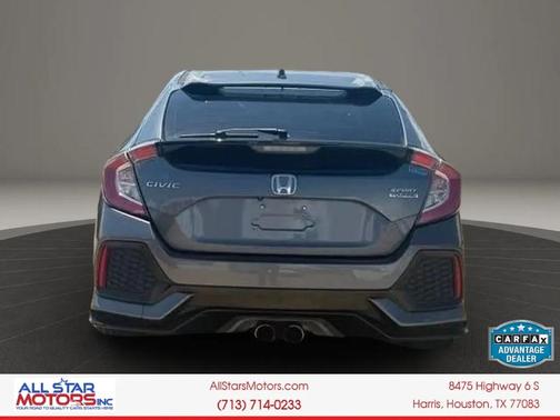 Gray 2018 Honda Civic Sport Touring