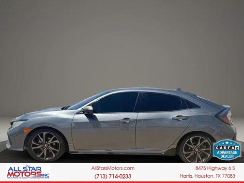 Gray 2018 Honda Civic Sport Touring