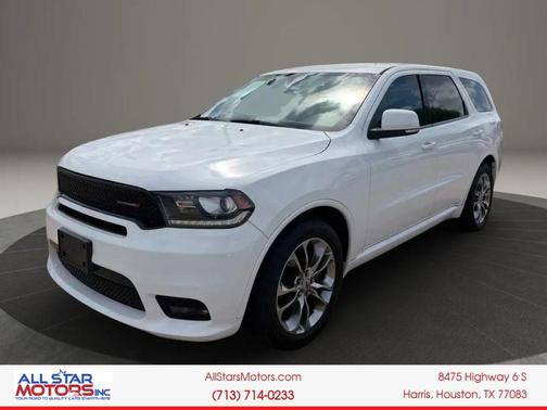 White Knuckle Clearcoat 2019 Dodge Durango GT Plus