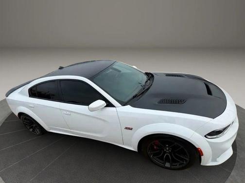 White Knuckle Clearcoat 2021 Dodge Charger Scat Pack