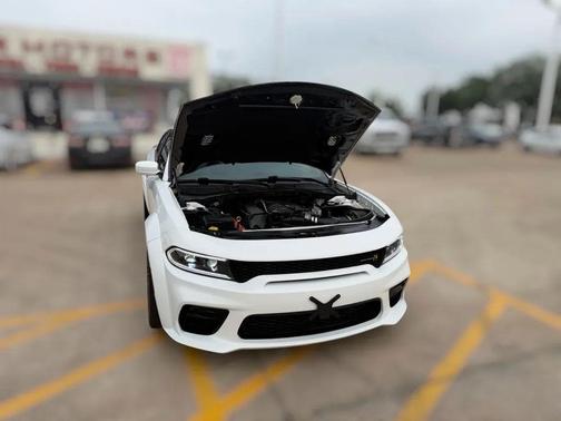 White Knuckle Clearcoat 2021 Dodge Charger Scat Pack