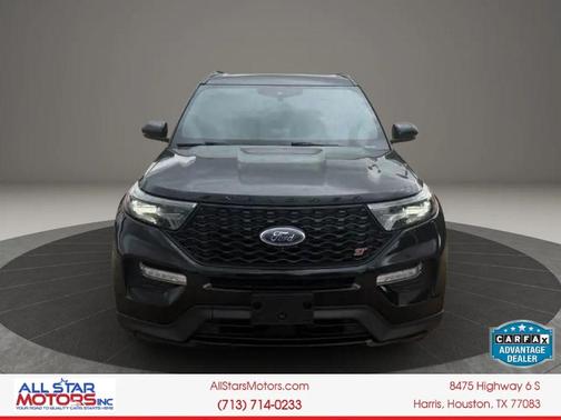 Agate Black Metallic 2020 Ford Explorer ST