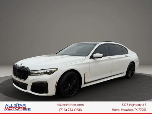 Alpine White 2022 BMW 750 i xDrive