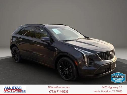 Galactic Gray Metallic 2022 Cadillac XT4 Sport