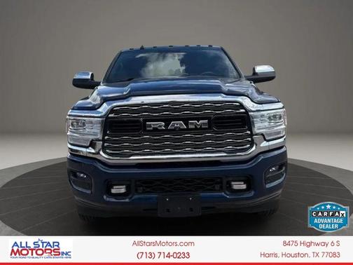 Patriot Blue Pearlcoat 2021 RAM 3500 Limited Crew Cab 4x4 8' Box