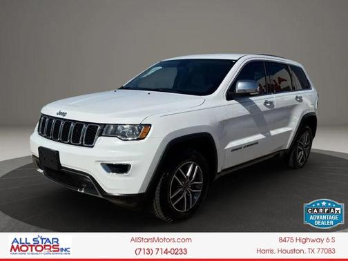Bright White Clearcoat 2019 Jeep Grand Cherokee Limited