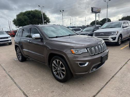 Walnut Brown Metallic Clearcoat 2018 Jeep Grand Cherokee Overland