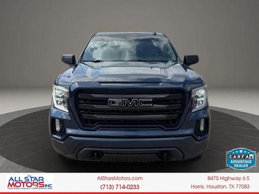 Pacific Blue Metallic 2021 GMC Sierra 1500 Elevation
