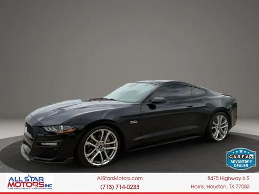 Shadow Black 2022 Ford Mustang GT Premium