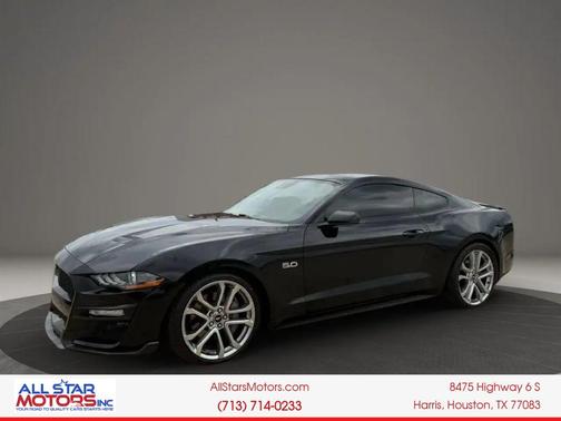 Shadow Black 2022 Ford Mustang GT Premium