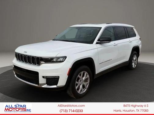 Bright White Clearcoat 2022 Jeep Grand Cherokee L Limited