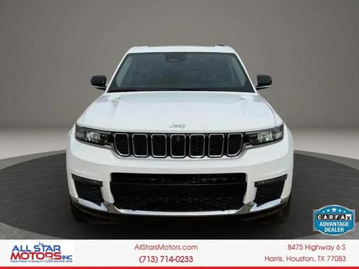 Bright White Clearcoat 2022 Jeep Grand Cherokee L Limited