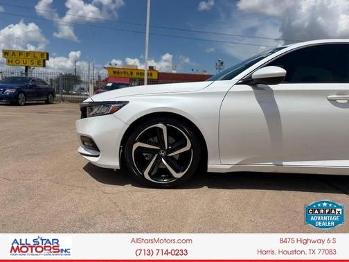 Platinum White Pearl 2019 Honda Accord Sport