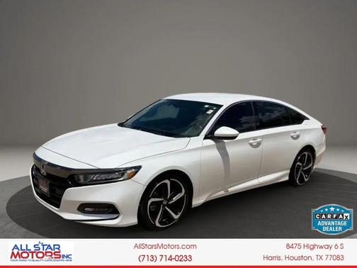 Platinum White Pearl 2019 Honda Accord Sport
